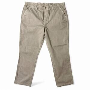 Outerknown Nomad Chino Pants Mens Size 38x30 Beige Khaki Organic Cotton